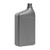 32 oz Gray HDPE Plastic RTU Bottle with Graduations and View Stripe, 28 mm Neck Drop-Loc, 50 Gram