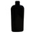 4 oz Black PET Plastic Cosmo Oval Bottle, 20mm 20-410, 14.8 Gram