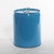 5 Gallon Blue Steel Tight Head Pail, Buff Epoxy Phenolic Lining w/ Rieke Prep w/ Dust Cap, UN Rated