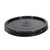 2 Gallon Black HDPE Plastic Tear Tab Pail Cover