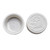 28mm 28-400 White PP Plastic Child Resistant Cap, SG75 .020 Heat Seal Liner for PE, Pictorial
