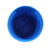 30 Gallon Blue Plastic Open Head Nestable Drum, Blue Plain Cover, Lever Lock on Separate Pallet, UN Rated