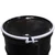 55 Gallon Black Steel Open Head Drum, Red Phenolic Lining, w/ Black Cover w/ Low Density Gasket, 2" x 3/4" Fitting, Poly Irradiated Gasket, UN Rated