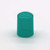 33mm Green PP Plastic Overcap, Trans-Parent Green