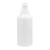 32 oz Natural HDPE Plastic Ring Neck Carafe Bottle, Small Bulb, Electro Treat, 28mm 28-400, 55 Gram