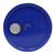3.5-6 Gallon Blue HDPE Plastic Pail Tear Tab Cover, Rieke Spout