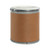 10 Gallon Kraft Fiber Open Head Drum, Natural Plastic Cover, Flow in Gasket