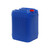 5 Gallon Blue HDPE Plastic Tight Head Pail, 61 mm Tamper Opening, Closed Vent w/ Cap, UN Rated