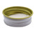 28mm 28-400 White/Gold Metal Cap w/ Pulp and Poly Liner