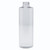 8 oz Clear PVC Plastic Cylinder Bottle, 24mm 24-410