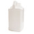 2.5-Gallon White HDPE Plastic F-Style, 63mm, 63-485, No Glug, Kraft Reshipper Box, 2x1