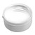 38mm 38-400 White PP Plastic Tamper Evident Drop Lock, Foam Liner