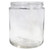 8 oz Flint Glass Straight Side Jar, 70mm 70-400