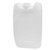 6 Gallon Natural HDPE Plastic Tight Head, 70mm Neck Finish, Integrated Handle, Vent & Cap, Tamper Evident