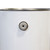 1 Gallon White Coat Round Metal Paint, 610 x 710, Can w/ Ears, Unlined