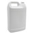 128 oz White HDPE 26% PCR Plastic F-Style Bottle, 38mm 38-400, 140 Gram