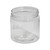 4 oz Clear PET Plastic Wide Mouth Round Jar, 58mm 58-400, 18.9 Gram
