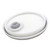 3.5-6 Gallon Natural HDPE Plastic Pail Cover, w/ Rieke Micro Porous Spout, UN Rated