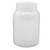 250 cc/mL Natural HDPE Plastic Wide Mouth Jar, 53mm 53-400
