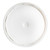 3.5-7 Gallon White HDPE Plastic Pail Tear Tab Cover, Tri-Seal, Gasketless, Bagged