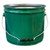 3.5 Gallon Green Steel Open Head Pail, Rust Inhibited Lining, UN Rated