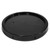 3.5-5 Gallon Black HDPE Plastic Pail Tear Tab Cover, Gasketed