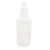 32 oz Natural HDPE Plastic Ring Neck Decanter Bottle, 287-410, 51 Gram, Fluorinated Level 1