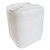 5 Gallon Natural HPDE Plastic Square Tight Head Pail, 70 mm, Tamper Evident, 6TPI Open Vent, Dust Cover, 22 mm Cap Installed, UN Rated