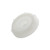 70mm Natural PP Plastic Screw Cap w/ PVTFE Vent Liner, 3/4" Knock Out,  8TPI