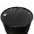 55 Gallon Black Steel Tight Head Drum, Epoxy Phenolic, 2" x 3/4" Fitting, UN Rated