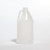 128 oz Natural HDPE Plastic Industrial Round, 38mm 38-400, 120 Gram