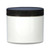 8 oz White PP Plastic Straight Side Jar, 70mm 70-400, Regular Wall