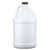 128 oz Blue/White HDPE Plastic Industrial Round, 38mm 38-400, 120 Gram