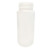 500 ml Natural Nalgene IP2 HDPE Plastic Wide Mouth Round Bottle, 53mm 53-415, w/ PP Closure, 67 Gram