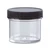 2 oz Clear PS Plastic Straight Side Jar, 53mm 53-400, Regular Wall