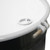55 Gallon Black Steel Reconditioned Open Head Drum, Red Phenolic Lining, White Cover, 2" X 3/4" Fitting, Bolt Ring, UN Rated