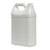 128 oz White HDPE Plastic F-Style Bottle, 38mm 38-400 Rexam Child Resistant Snap Lok, 150 Gram
