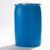 55 Gallon Blue HDPE Plastic Tight Head Drum with 2" and 2" Fittings, UN Rated