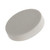 58mm 58-400 White PP Smooth Top, Ribbed Side Cap with P/PE Liner