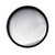 63mm 63-400 Black PP Plastic Cap, Matte Top, Ribbed Side, ISPE-U5 Plain Liner w/ Heat Seal Liner