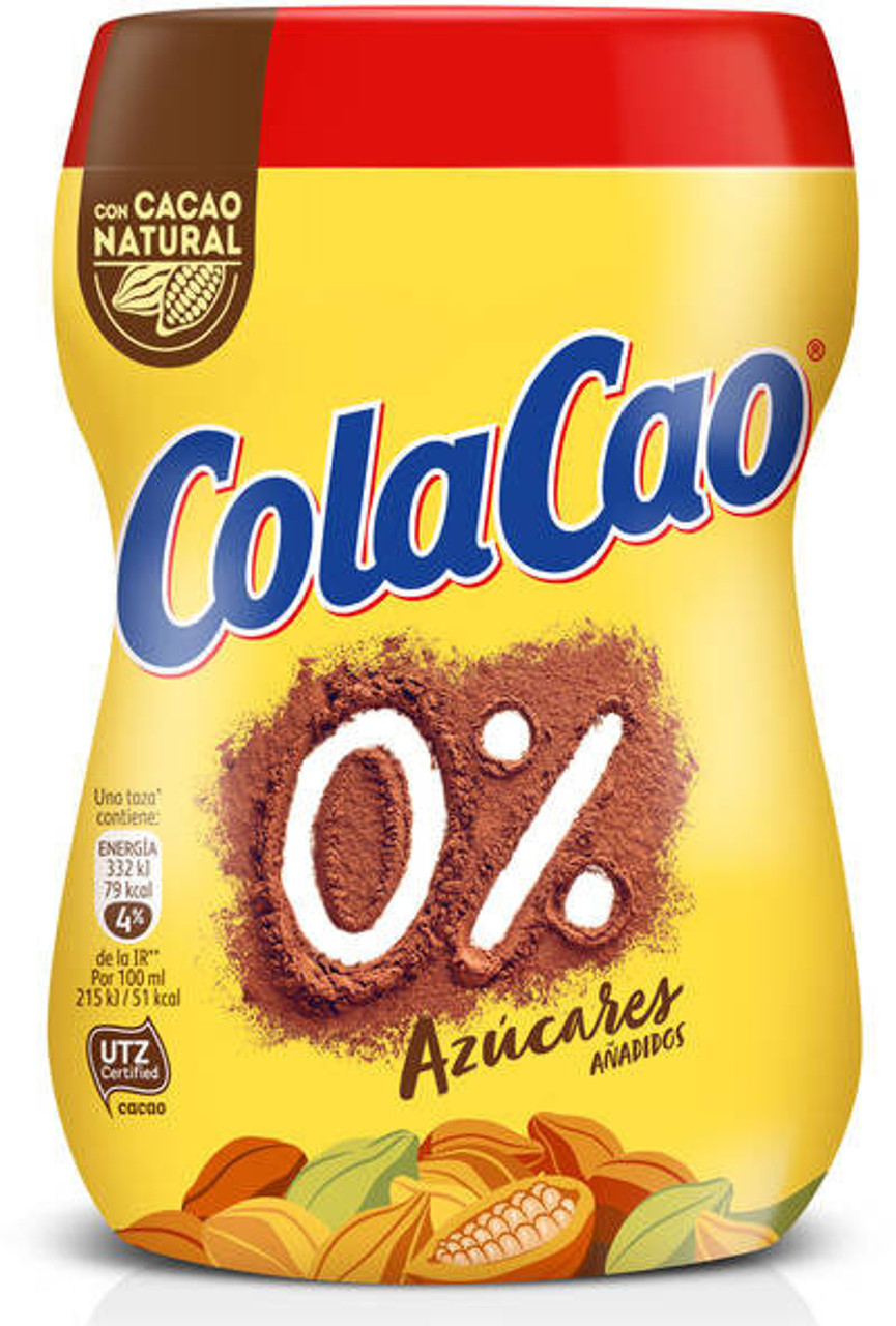 ColaCao 0% Azúcares añadidos - Cola Cao - 300 g