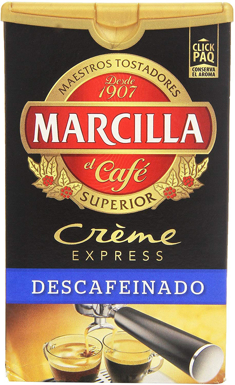 Marcilla Café molido Crème Express descafeinado - 250 gr