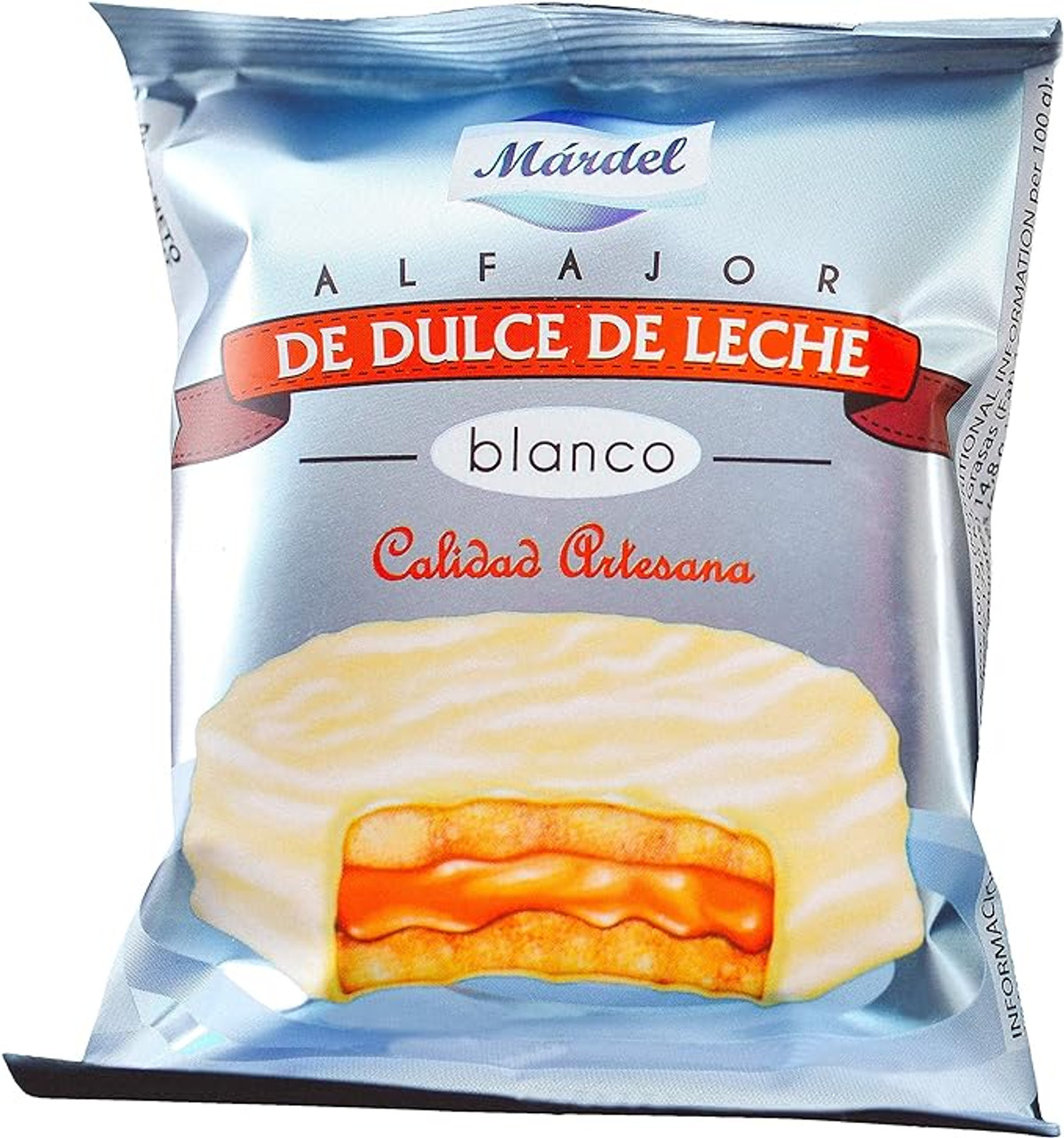Alfajor Super Dulce de Leche 4 UNIDADED 9 88oz