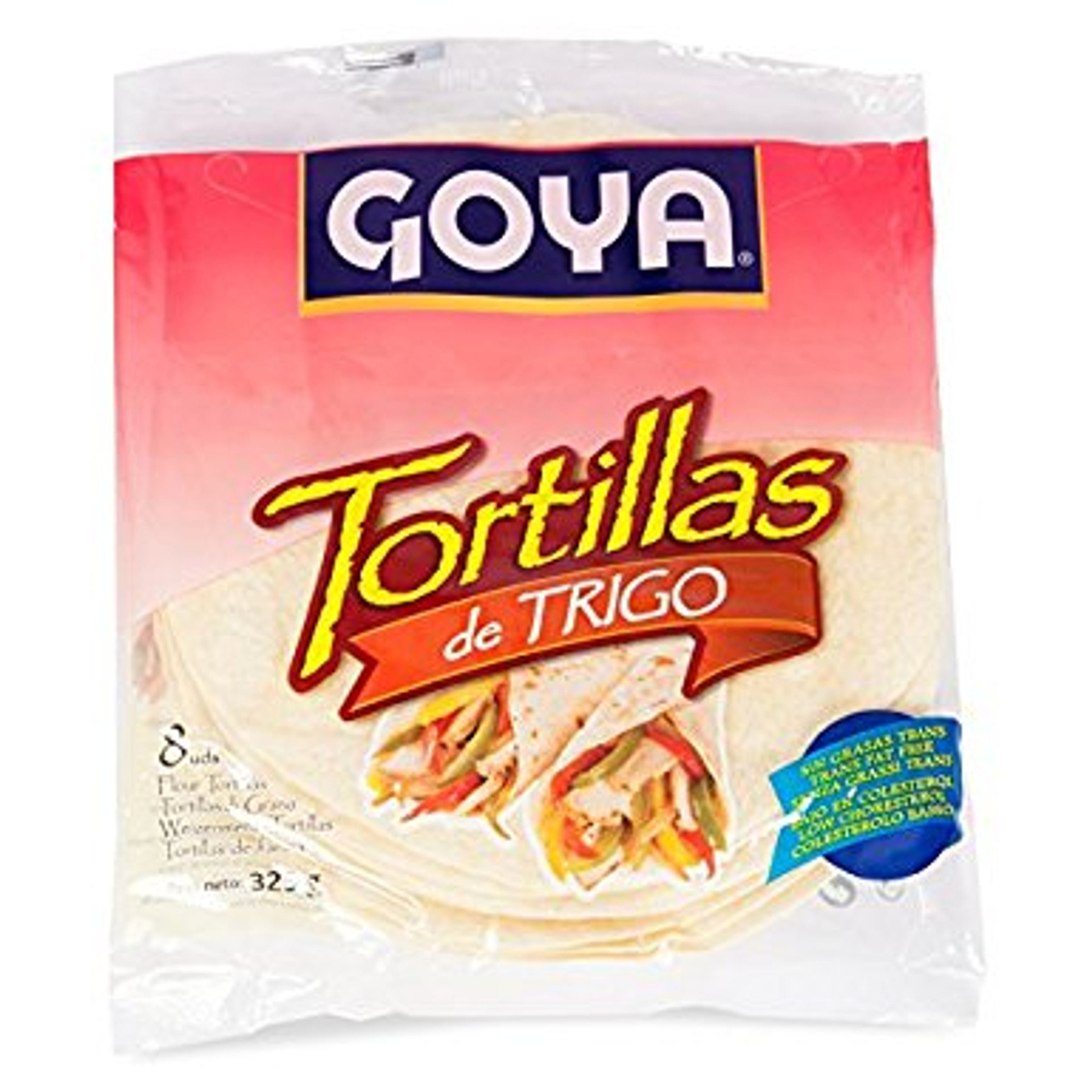 TORTILLAS DE TRIGO GOYA 320gm (8 UD)