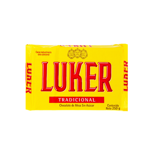 CHOCOLATE LUKER TRADICIONAL 250gr