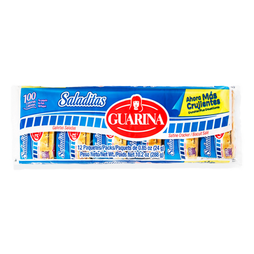 GALLETA GUARINA SALADA DISP 12und