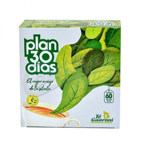 Té Guaraní Plan 30 Días – 60 Sobres x 3 g