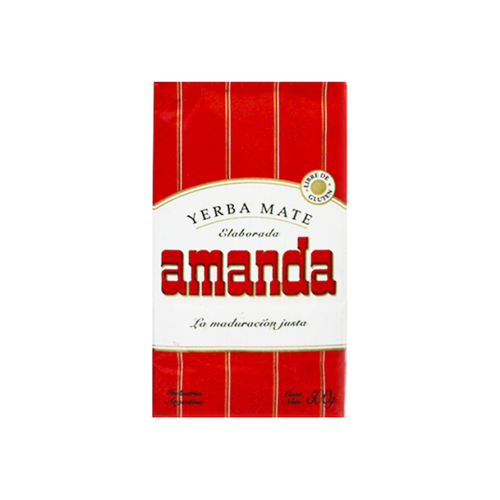 YERBA MATE AMANDA ROJA 500gr