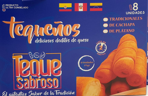 Tequeños Queso Congelados (50u/Caja)