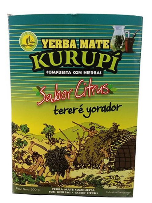 Yerba mate Kurupí Citrus 500g